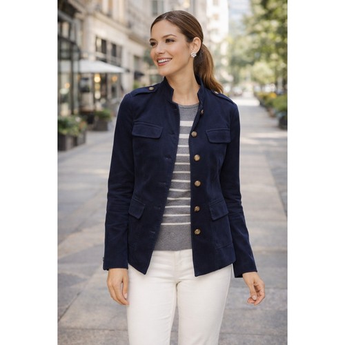 Talbots velveteen military - talbots,